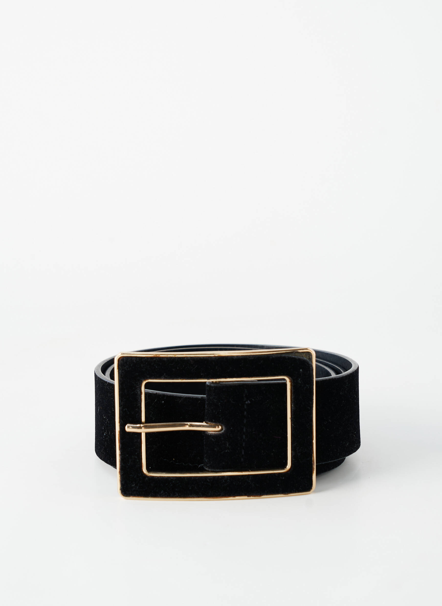 Ceinture coutures renforcées noir ZARA femme