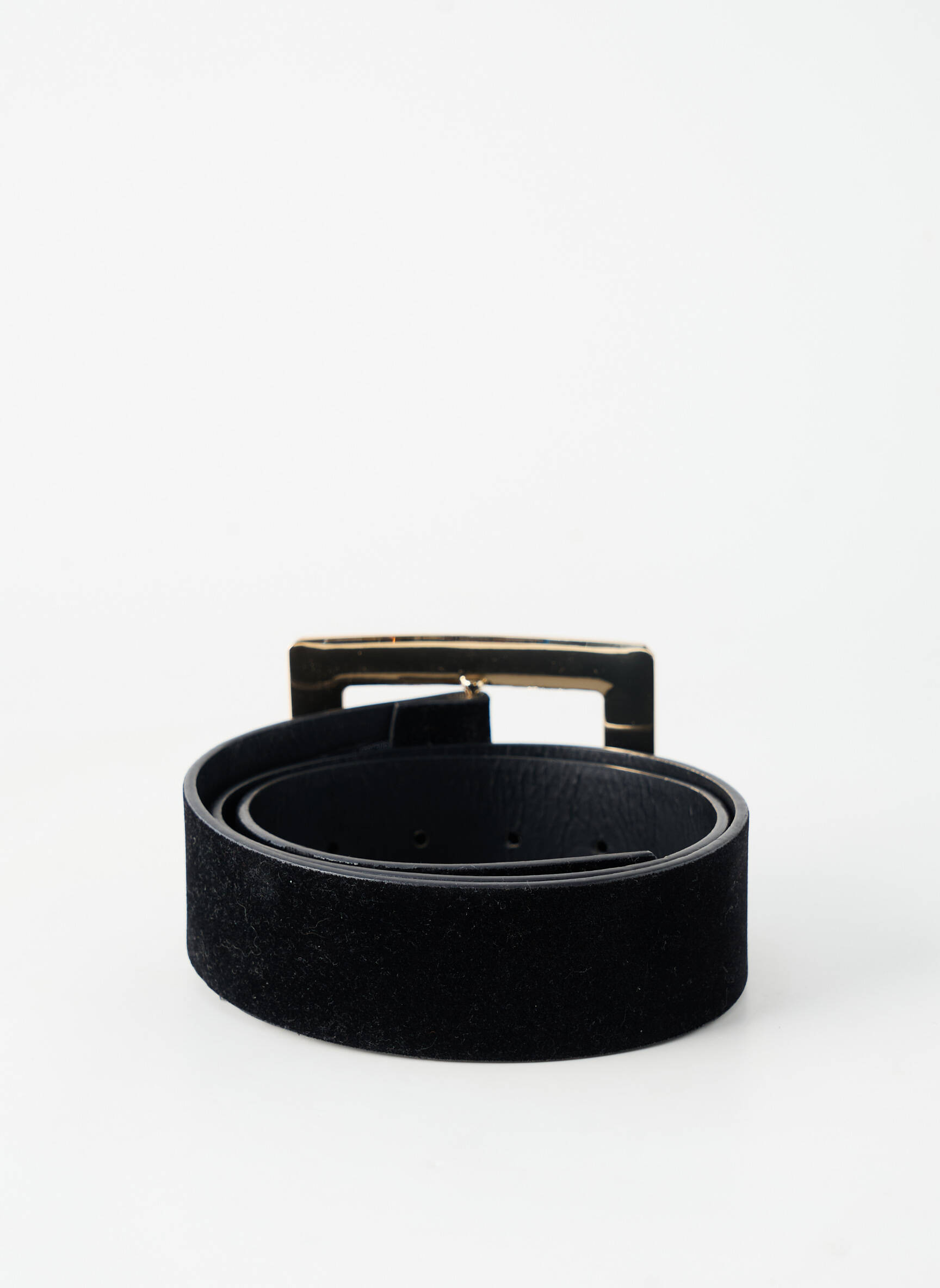 Ceinture coutures renforcées noir ZARA femme