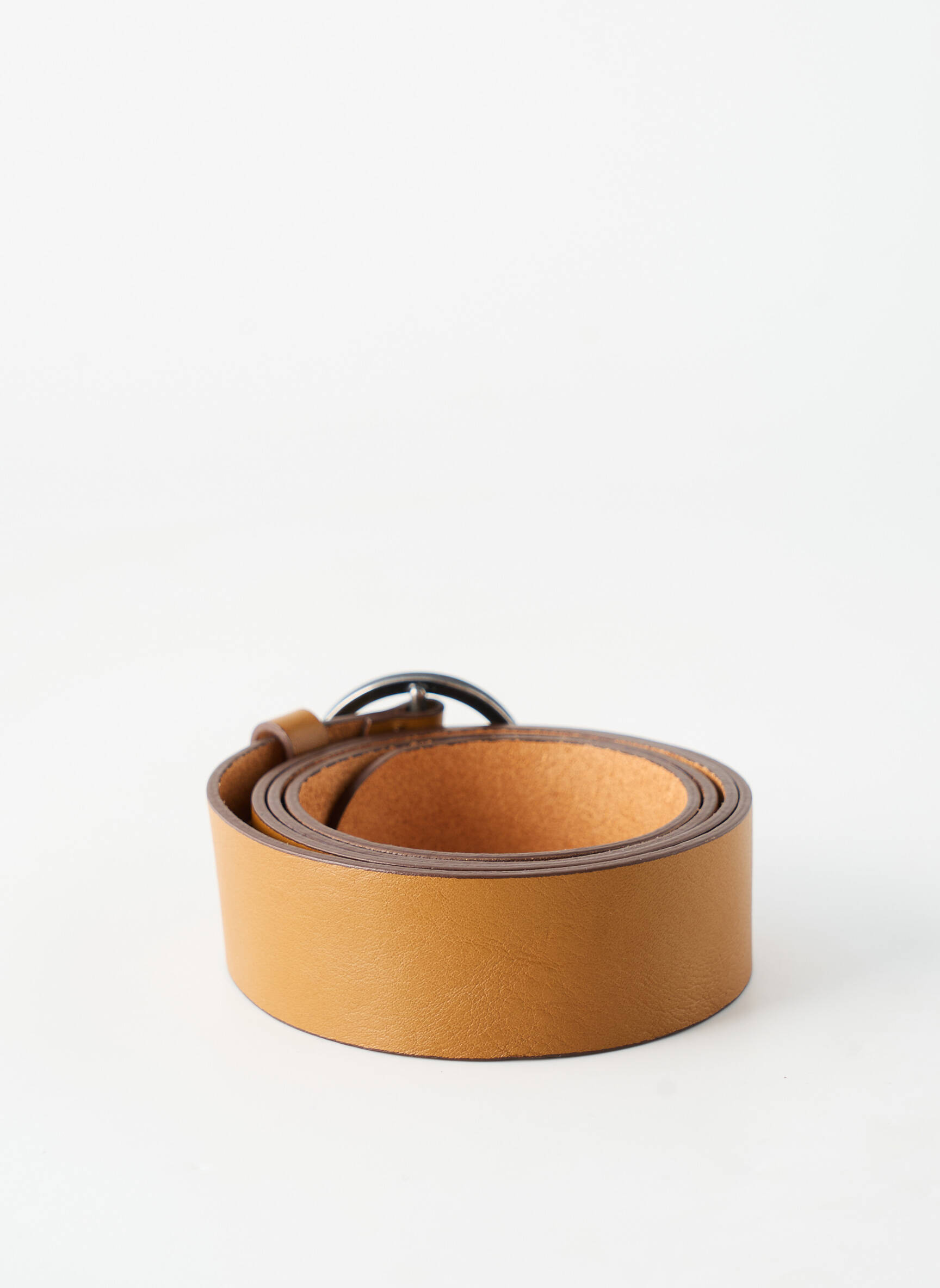 Ceinture coutures renforcées marron AMERICAN VINTAGE femme