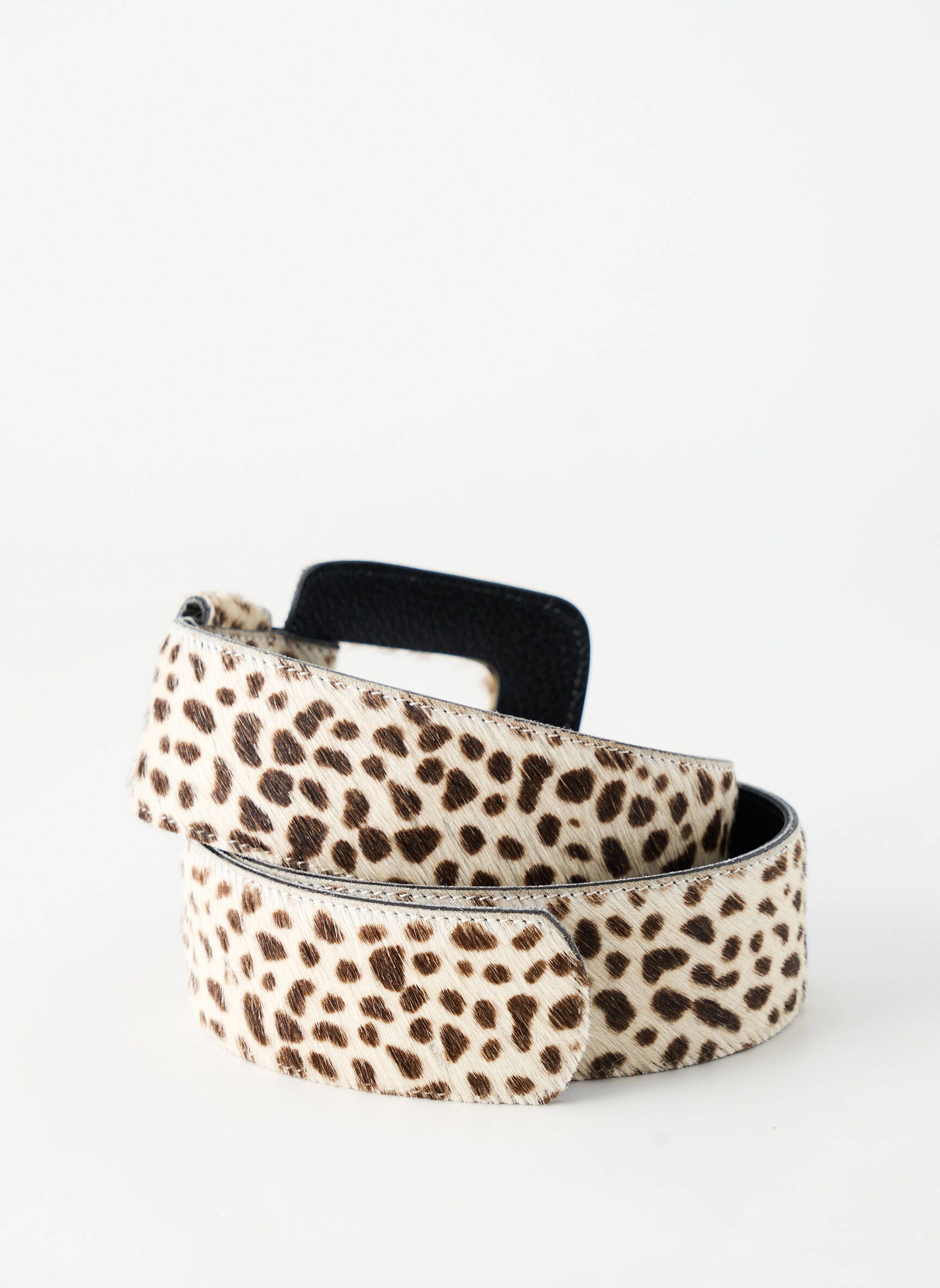 Ceinture coutures renforcées beige SANS MARQUE femme