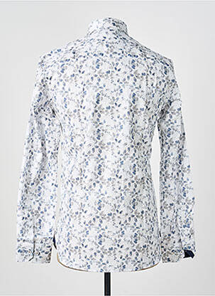 Chemise manches longues imprimé fantaisie blanc ASHTON homme