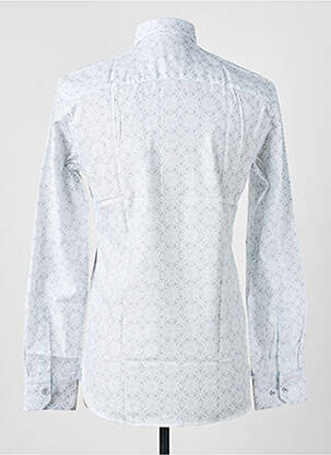 Chemise manches longues poignets boutonnés gris ASHTON homme