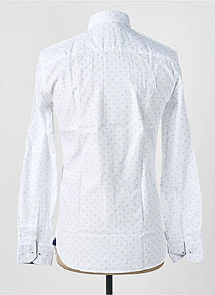 Chemise manches longues imprimé fantaisie blanc ASHTON homme
