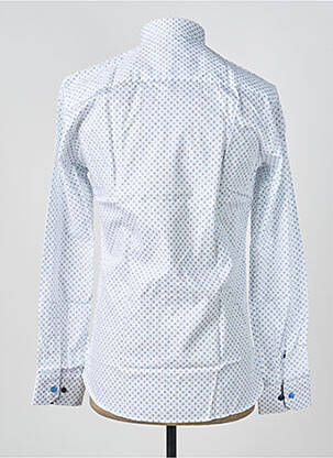 Chemise manches longues imprimé fantaisie blanc ASHTON homme