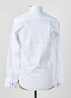 Chemise manches longues imprimé fantaisie blanc ASHTON homme