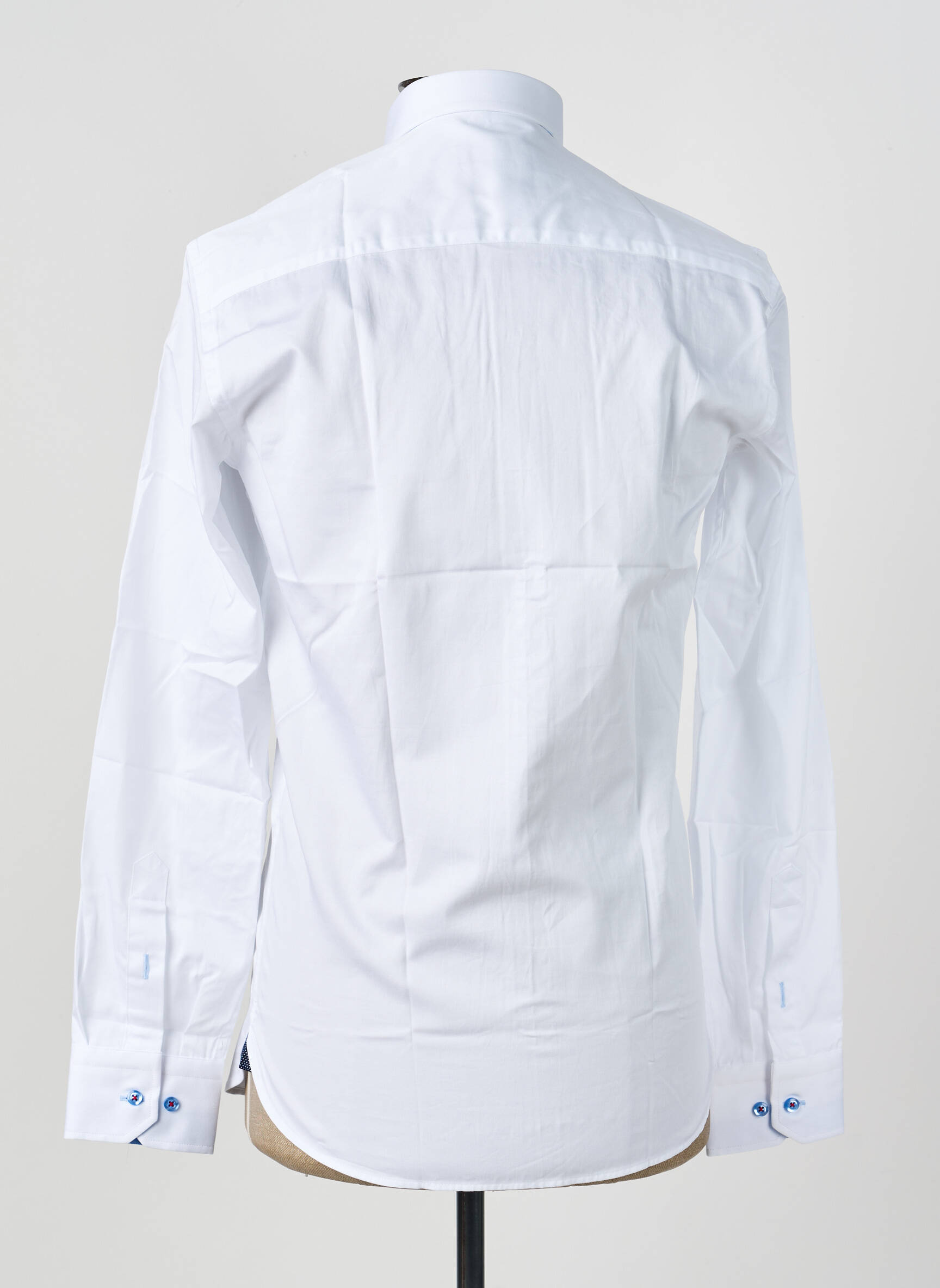 Chemise manches longues imprimé fantaisie blanc ASHTON homme