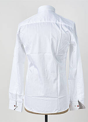 Chemise manches longues coupe cintrée blanc ASHTON homme