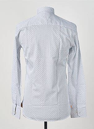 Chemise manches longues imprimé fantaisie beige ASHTON homme