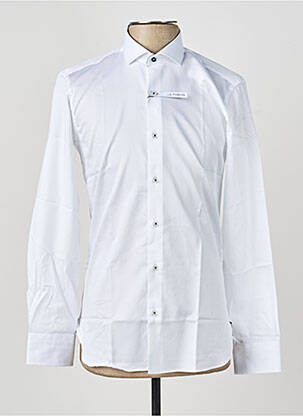 Chemise manches longues coupe cintrée blanc ASHTON homme