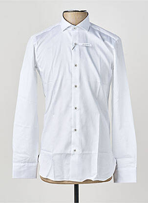 Chemise manches longues coupe cintrée blanc ASHTON homme