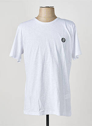 T-shirt coupe droite manches courtes blanc PALA1969 homme