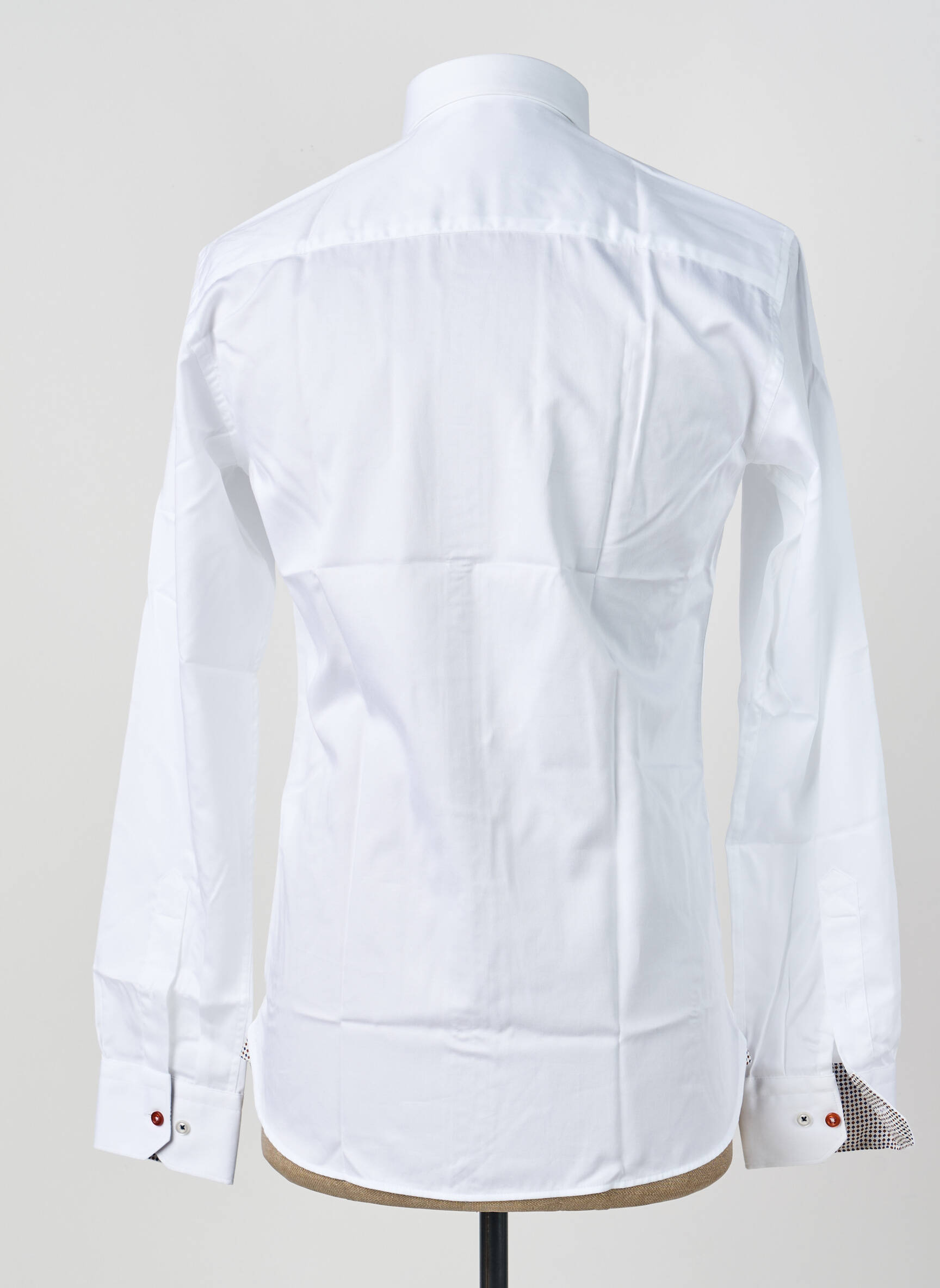 Chemise manches longues coupe cintrée blanc ASHTON homme