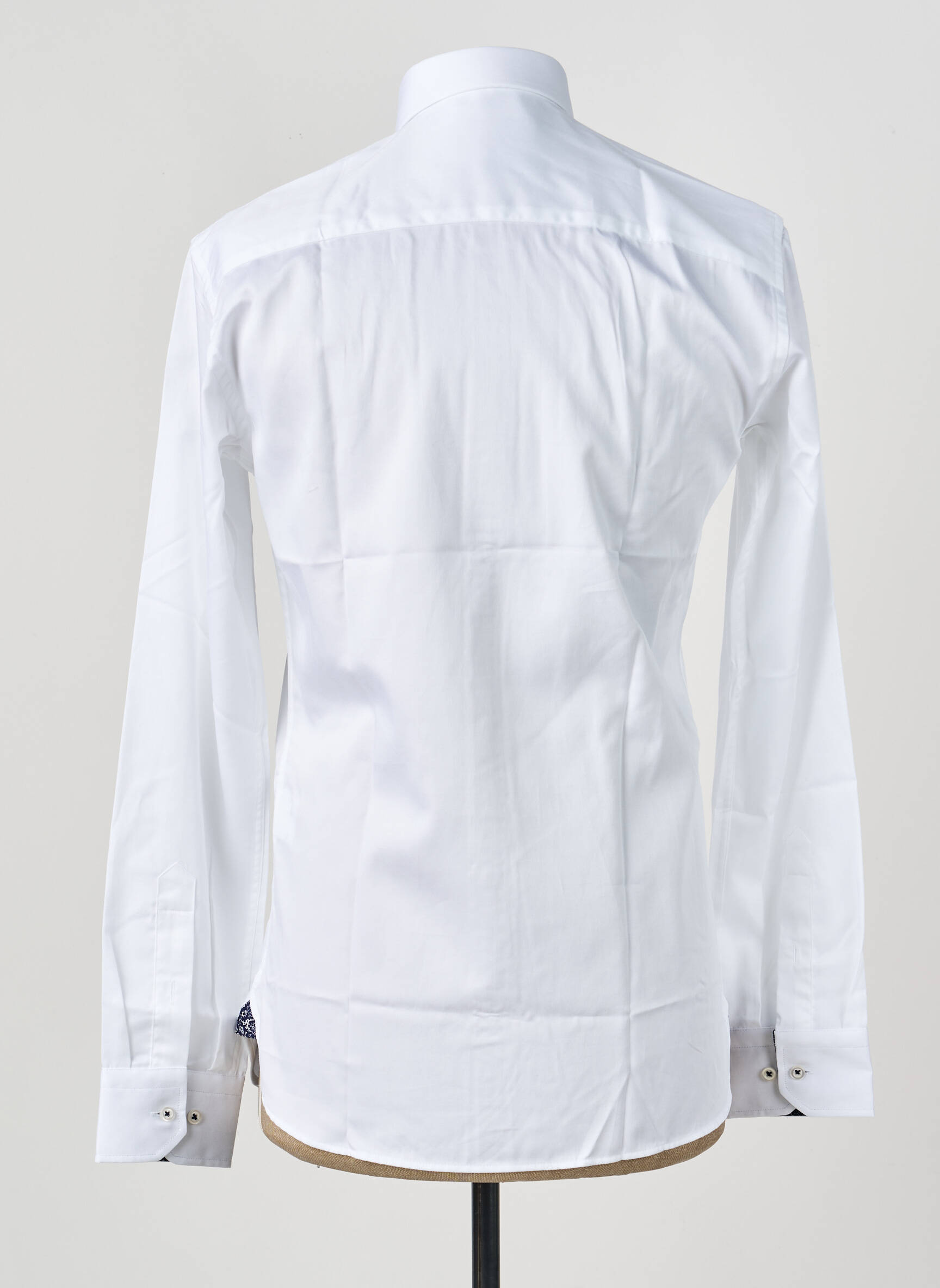 Chemise manches longues coupe cintrée blanc ASHTON homme