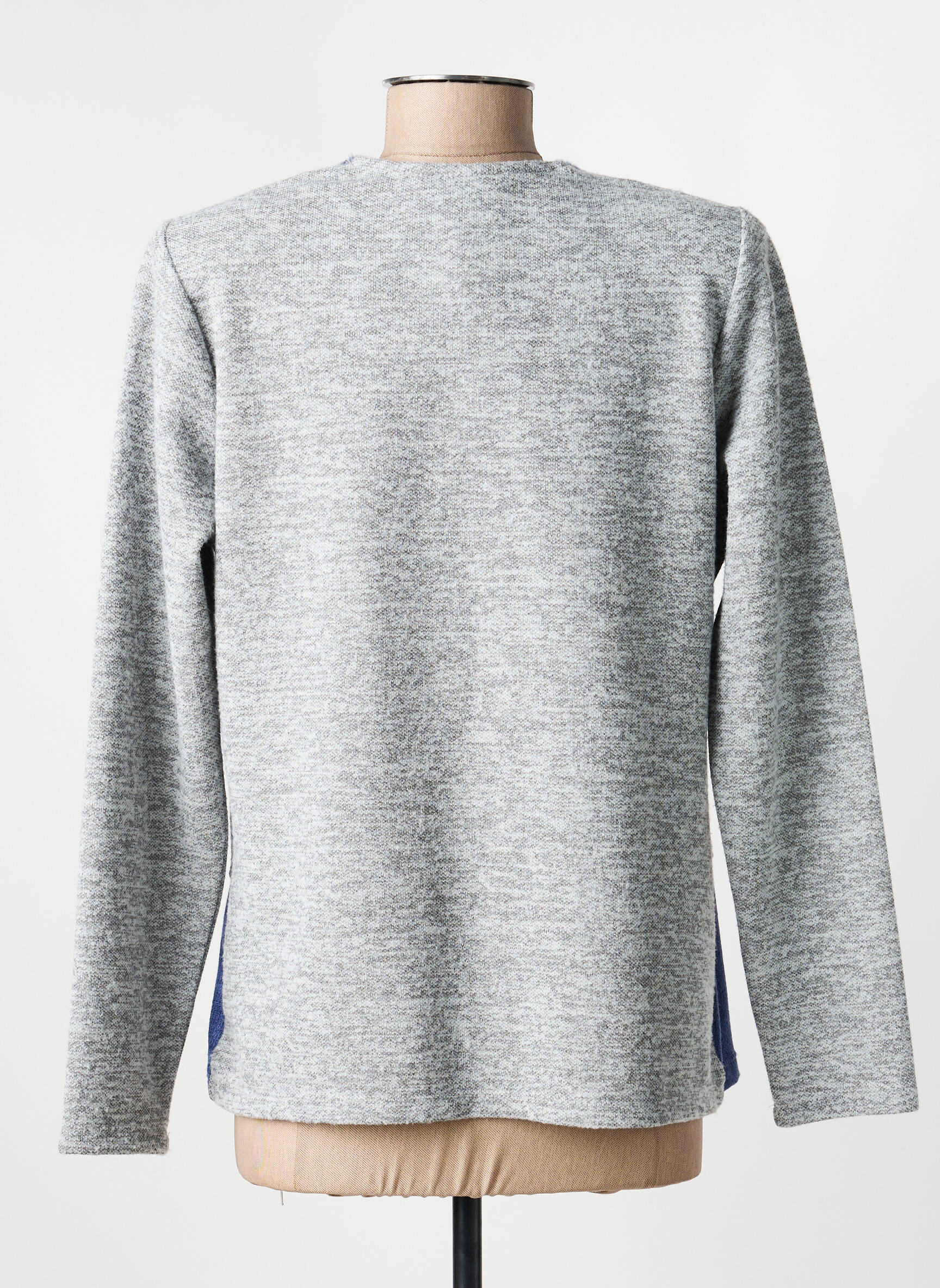 Top stretch manches longues gris NAYAT femme