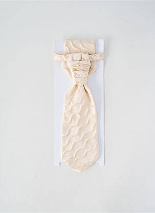 Cravate tissage satiné rose GUY LAURENT homme