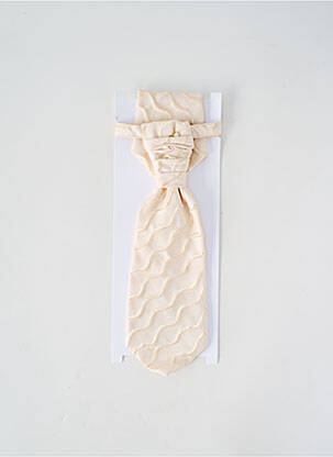 Cravate tissage satiné rose GUY LAURENT homme