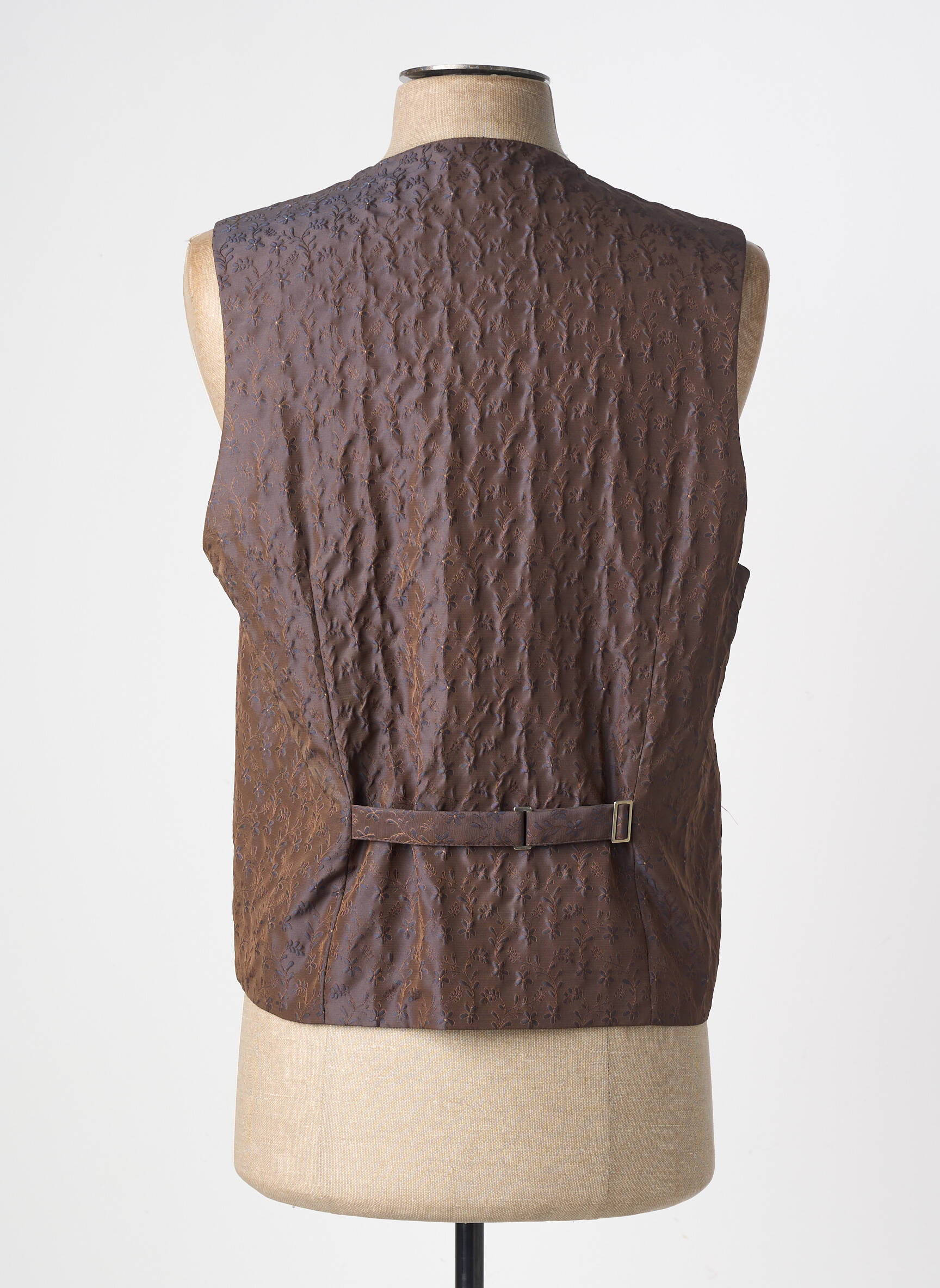 Gilet sans manche poches marron MASTERHAND homme