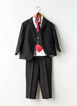 Ensemble pantalon coupe droite noir MIDO garçon