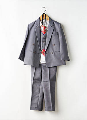 Ensemble pantalon coupe droite gris MIDO garçon
