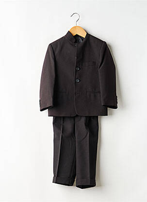 Ensemble pantalon coupe droite noir LES PETITS MECS garçon