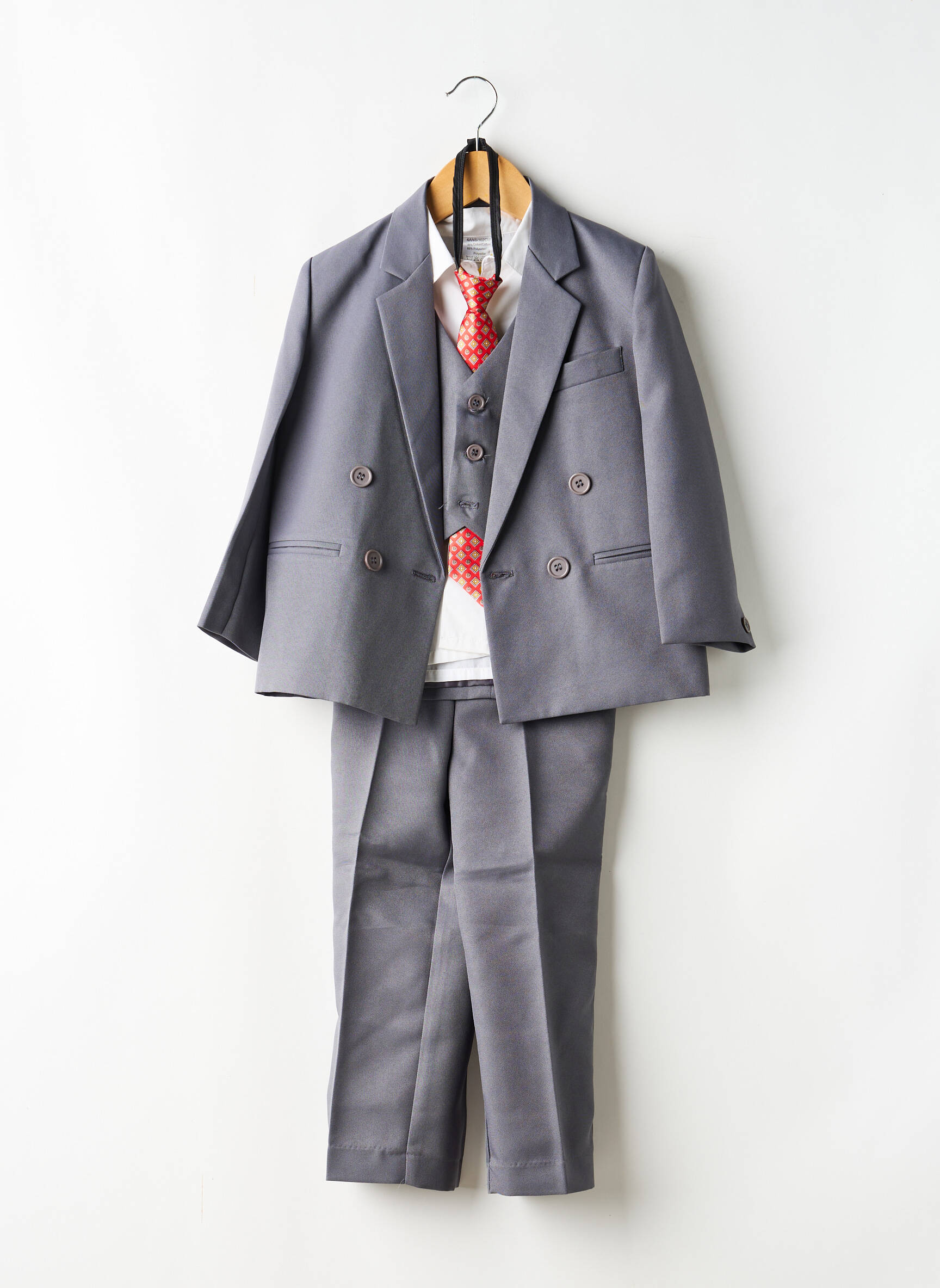 Ensemble pantalon coupe droite gris MIDO garçon