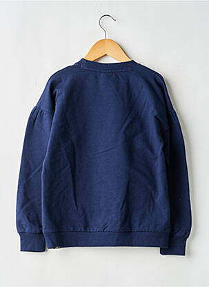 Sweat-shirt manches longues manches longues bleu BOBOLI fille