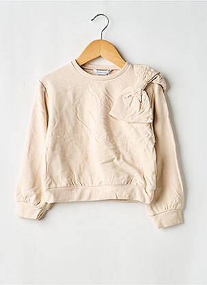 Sweat-shirt manches longues manches longues beige MAYORAL fille