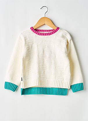 Pull manches longues manches longues beige BOBOLI fille