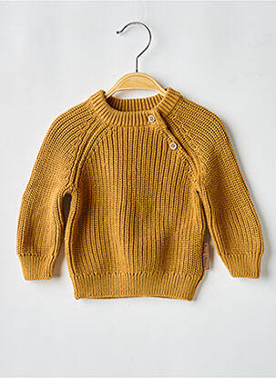 Pull resserrée sur le bas manches longues marron BABY'S ONLY fille