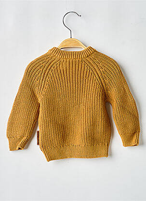 Pull resserrée sur le bas manches longues marron BABY'S ONLY fille