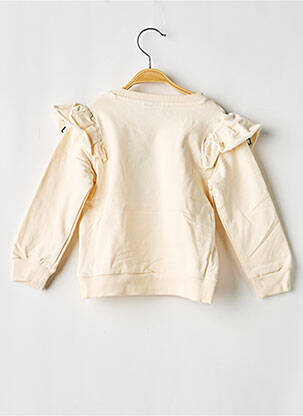 Pull stretch manches longues beige LEVV LABEL fille