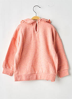 Sweat-shirt manches longues manches longues rose NOPPIES fille