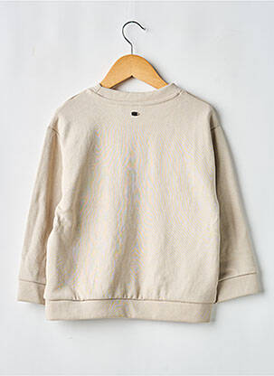 Sweat-shirt manches longues manches longues beige MAYORAL garçon