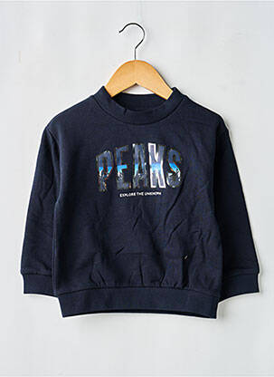 Sweat-shirt manches longues manches longues bleu MAYORAL garçon