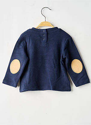 Sweat-shirt coupe droite manches longues bleu MAYORAL garçon