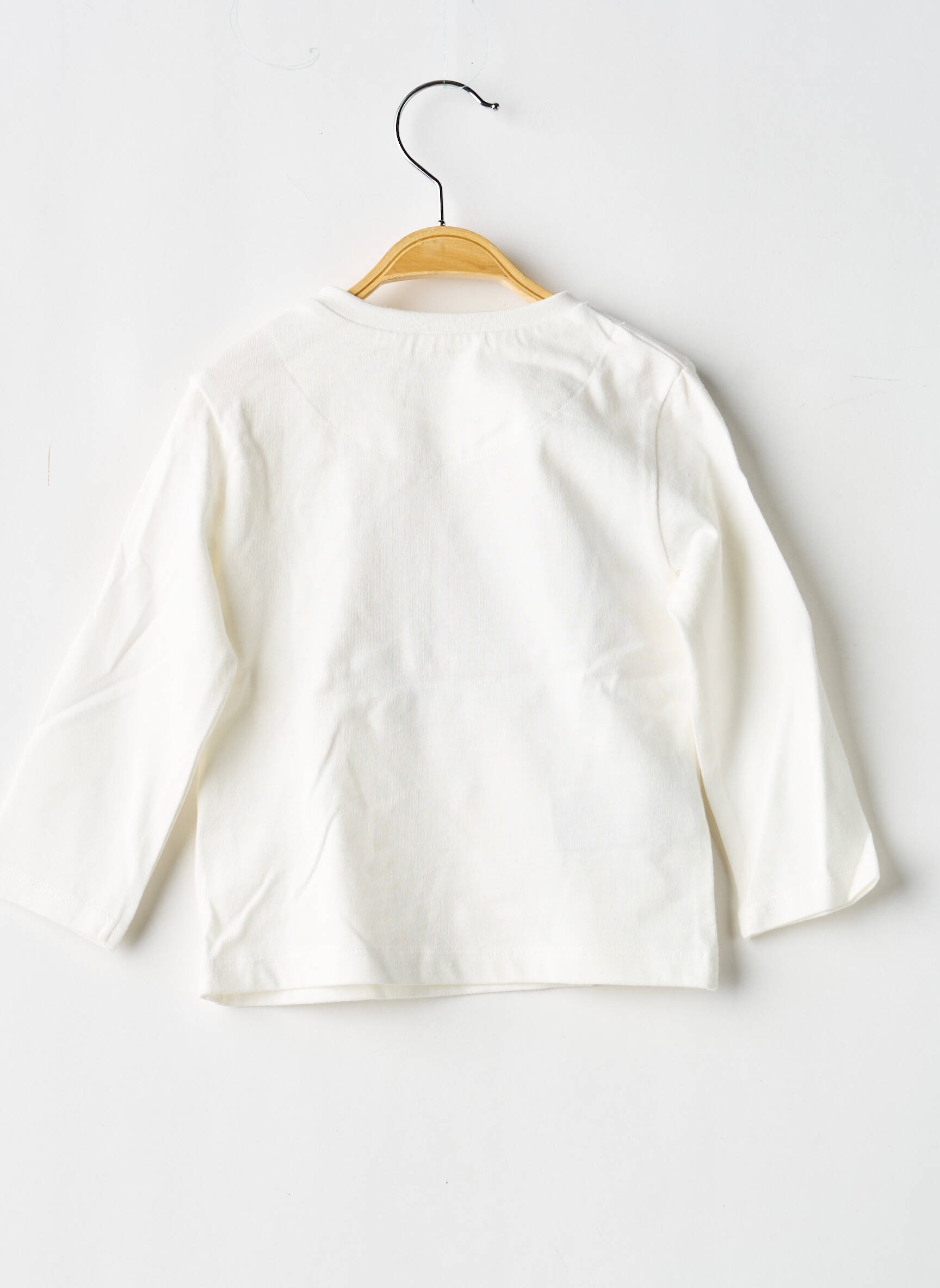 T-shirt manches longues manches longues blanc MAYORAL garçon