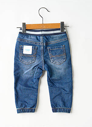 Jeans coupe slim taille élastique taille élastique bleu MAYORAL garçon