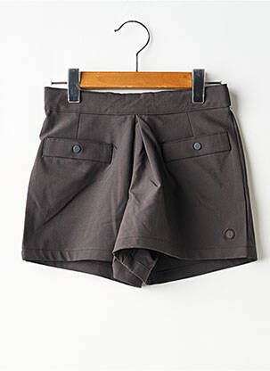 Short poches taille élastique noir LEVV LABEL fille
