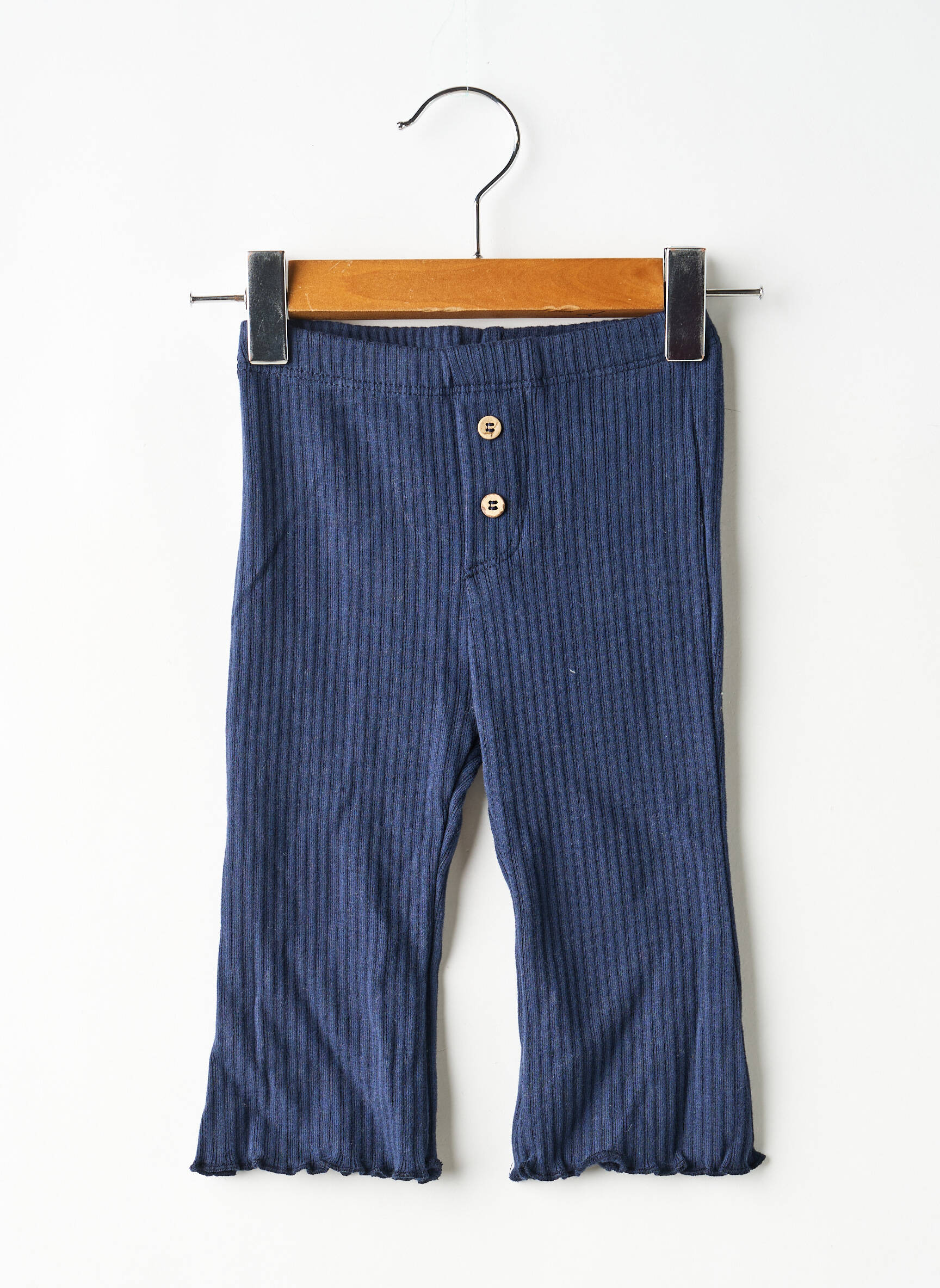 Legging slim taille élastique bleu MAYORAL fille