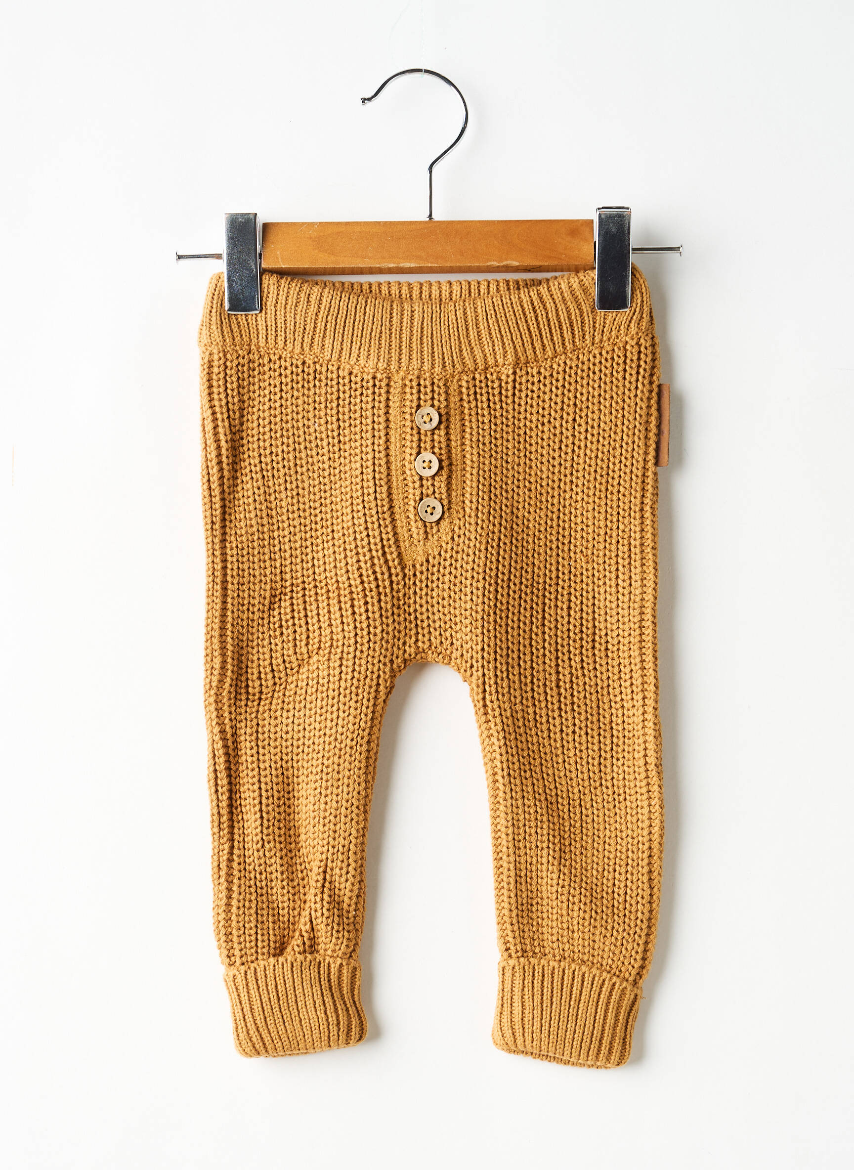 Legging slim taille élastique marron BABY'S ONLY enfant