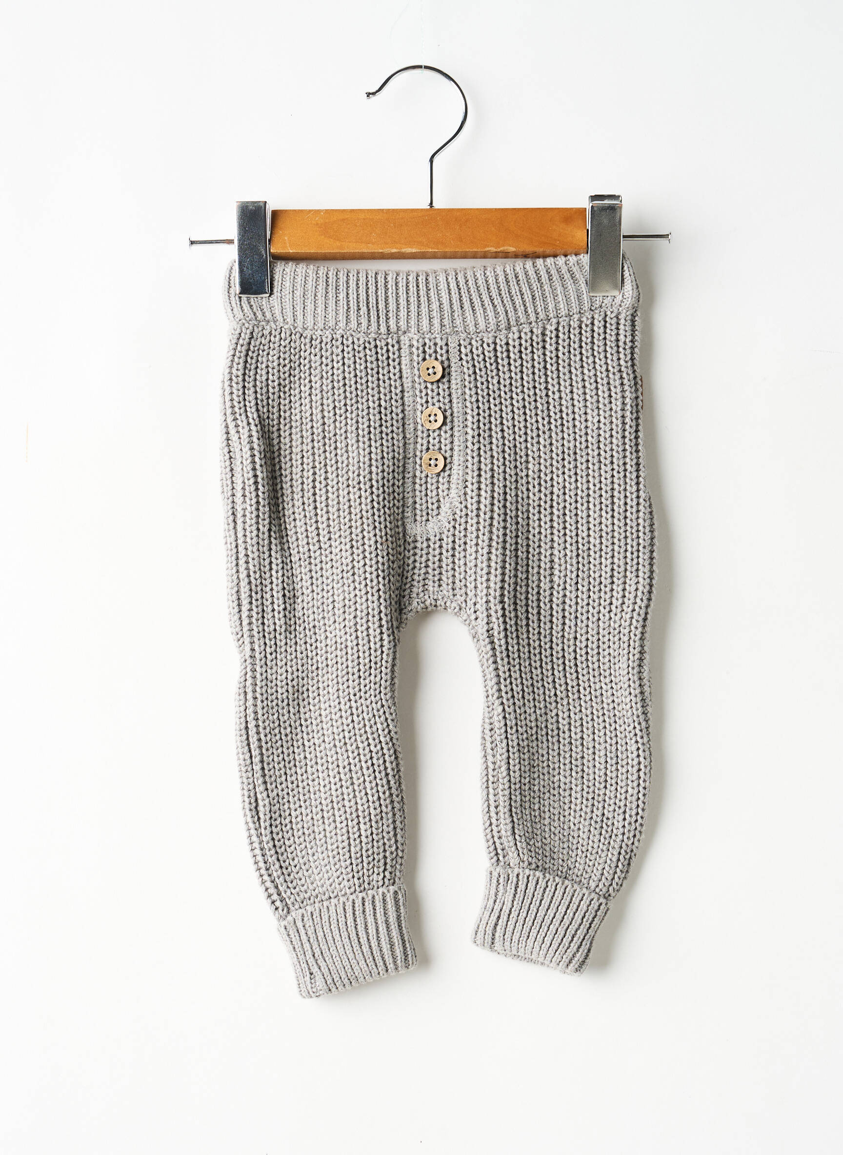 Legging slim taille élastique gris BABY'S ONLY enfant