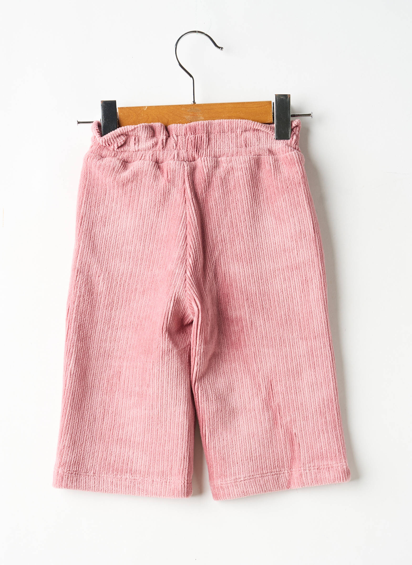 Pantalon droit coupe droite taille élastique rose MAYORAL fille