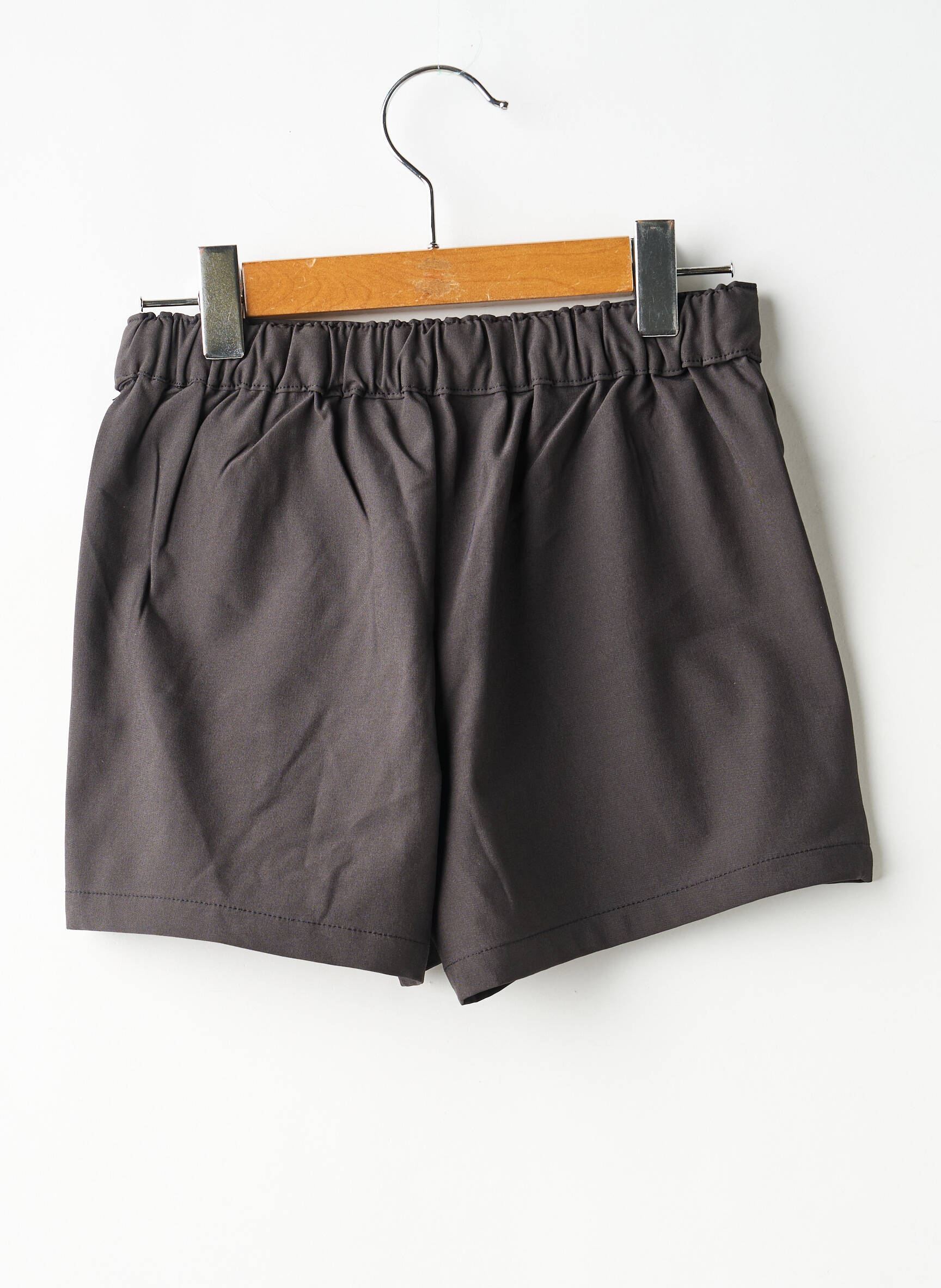 Short poches taille élastique noir LEVV LABEL fille