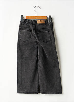 Jeans coupe droite taille élastique taille élastique noir NOPPIES fille
