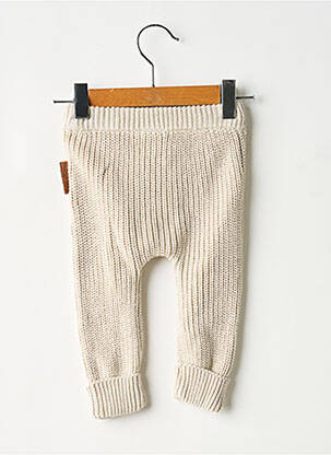 Legging slim taille élastique beige BABY'S ONLY garçon