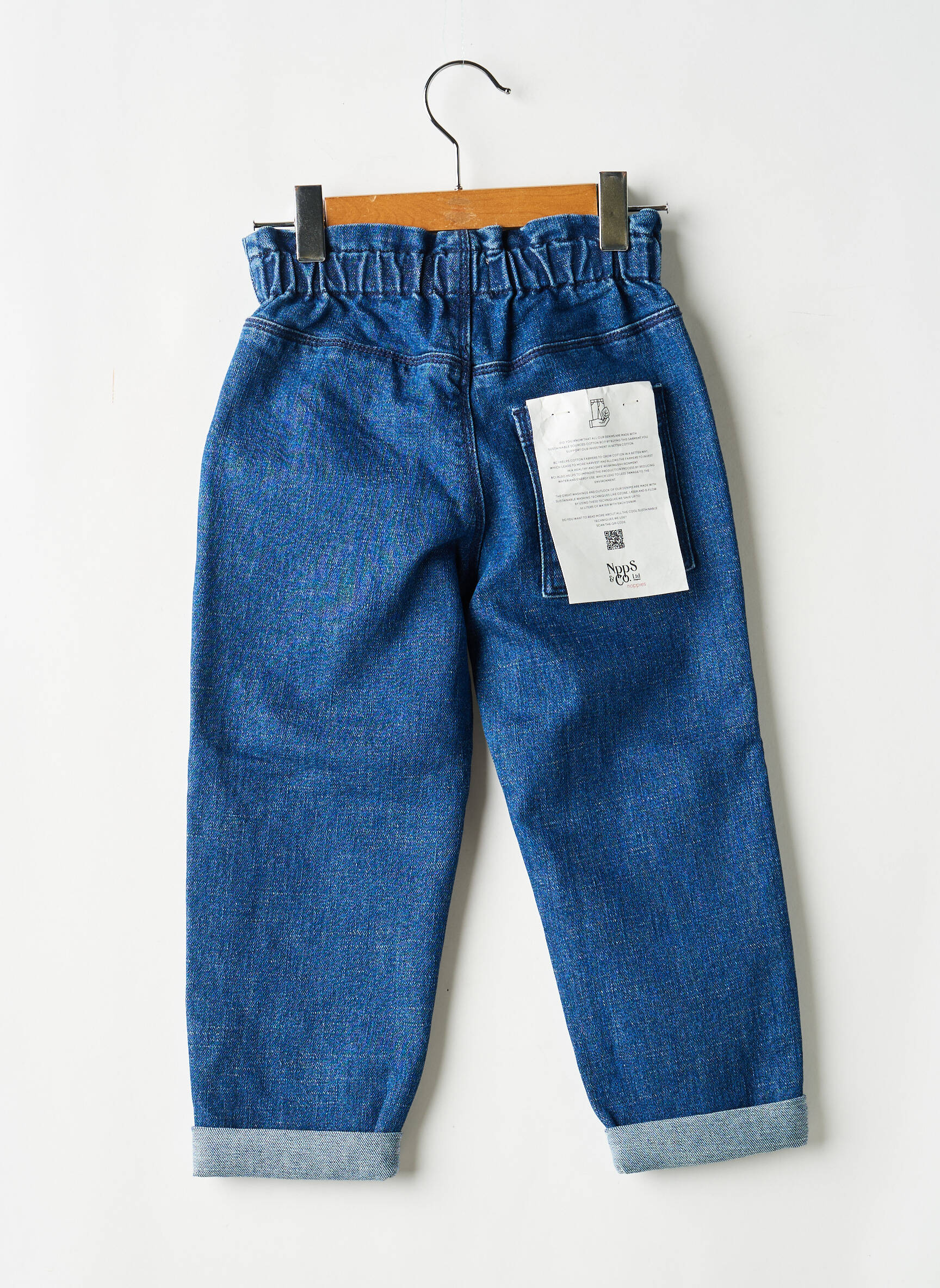 Jeans coupe droite taille élastique taille élastique bleu NOPPIES garçon