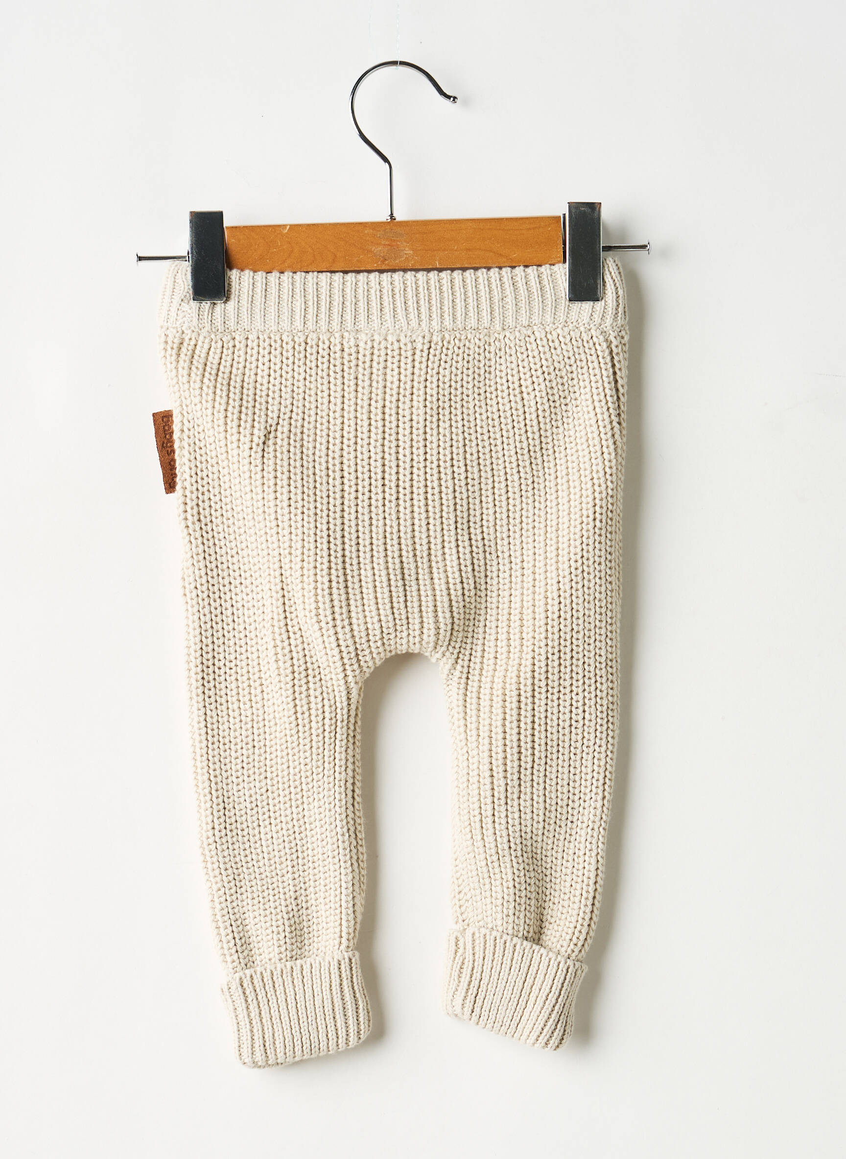 Legging taille élastique taille élastique beige BABY'S ONLY garçon