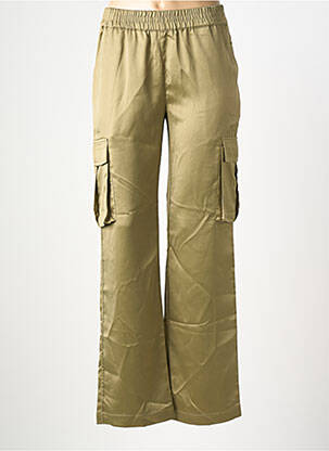 Pantalon cargo taille normale taille normale vert B.YOUNG femme