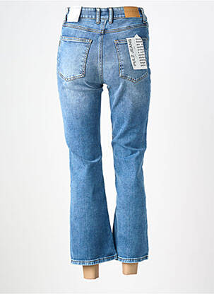 Jean coupe flare stretch taille haute bleu PULZ JEANS femme