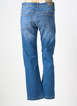 Jeans coupe slim stretch taille normale bleu B.YOUNG femme